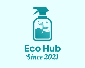 Eco Spray Cleaning logo design