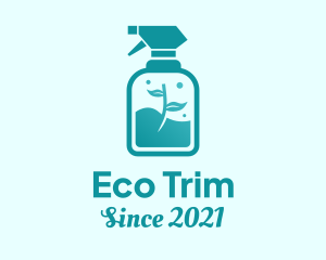 Eco Spray Cleaning logo design