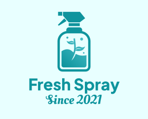 Eco Spray Cleaning logo design