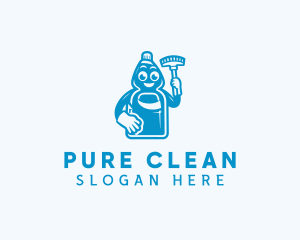 Detergent - Wash Detergent Sanitation Cleaning logo design