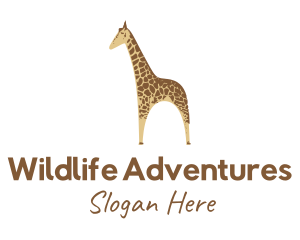 Wild Giraffe Zoo logo design