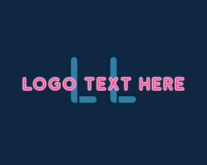 Initial - Digital Business Lettermark logo design