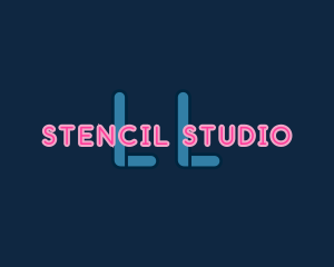 Stencil - Digital Tech Business logo design