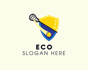 Sporting Event - Lacrosse Team Shield logo design