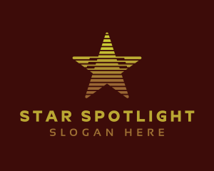 Talent Show - Professional Star Agency logo design