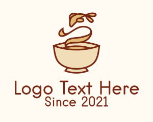 Latte - Fish Soup Bowl logo design