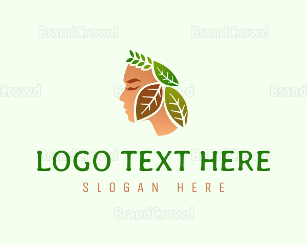 Face Leaf Beauty Logo