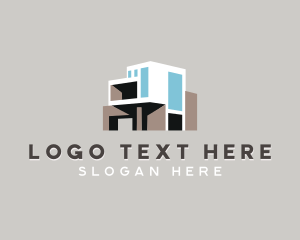 Condominium - Home Builder Architect logo design