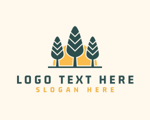 Camp - Forest Hiking Camp logo design