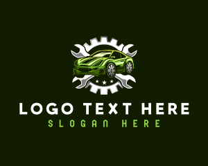 Engine - Automotive Car Mechanic logo design