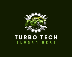 Turbo - Automotive Car Mechanic logo design