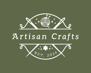 Crafts - Craft Yarn Needle logo design