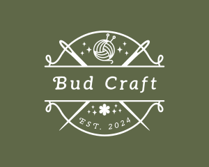 Craft Yarn Needle logo design