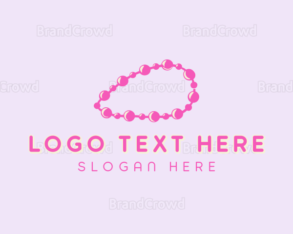 Beadwork Charm Jewelry Logo