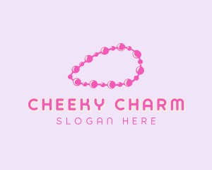 Beadwork Charm Jewelry logo design