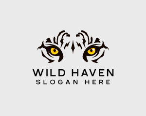 Fauna - Tiger Eye Wildlife logo design