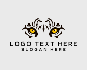 Predator - Tiger Eye Wildlife logo design