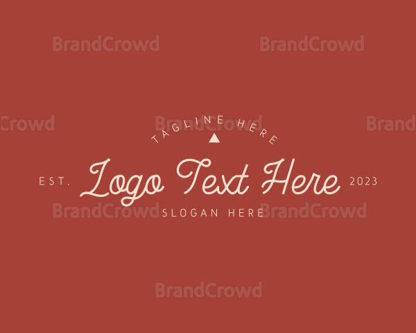 Elegant Script Business Logo