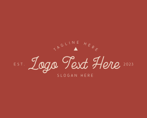 Cafe - Elegant Script Business logo design