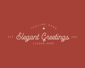 Elegant Script Business logo design