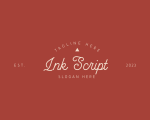 Elegant Script Business logo design