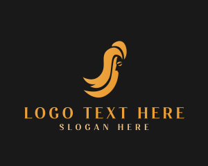 Hair - Woman Hair Stylist logo design