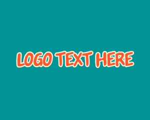 Event - Graffiti Statement Wordmark logo design