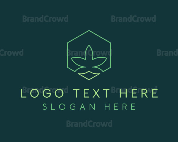 Medical Drug Marijuana Logo