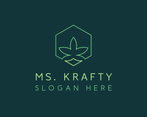 Medical Drug Marijuana Logo