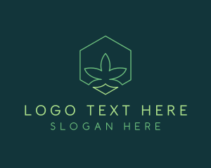 Medical Drug Marijuana Logo