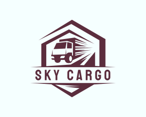 Fast Delivery Truck logo design