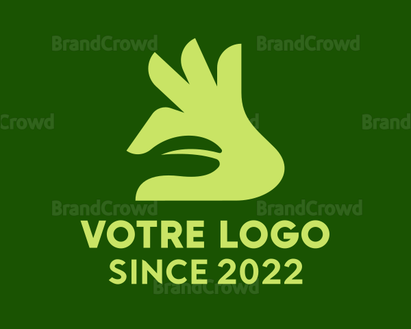 Green Hand Garden Logo