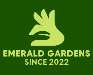 Green Hand Garden  logo design