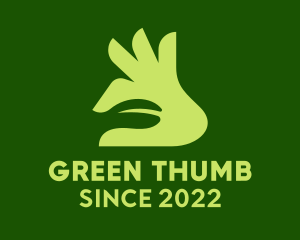 Green Hand Garden  logo design