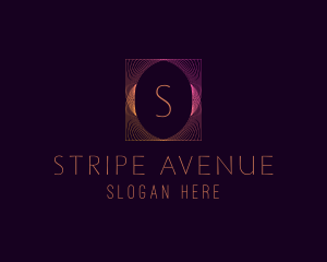 Square Stripes Media logo design