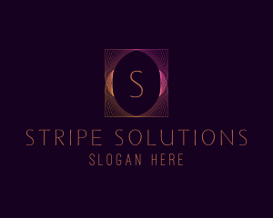 Square Stripes Media logo design