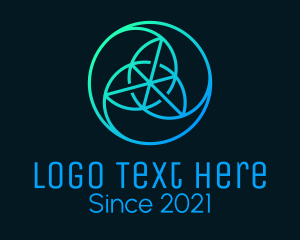 Science - Blue Sphere Science logo design