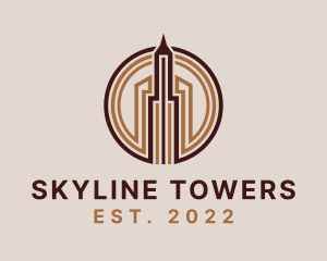 Building Tower Engineering logo design