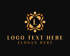 Stylish Luxury Floral Boutique Logo