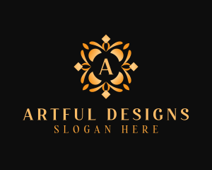 Stylish Luxury Floral Boutique logo design