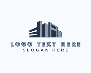 Facility - Factory Warehouse Inventory logo design
