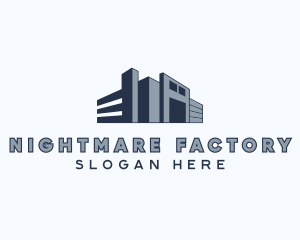 Factory Warehouse Inventory logo design