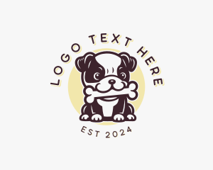 Pit Bull - Dog Pet Veterinary logo design