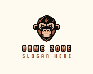 Monkey Gaming Avatar logo design