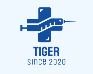 Physician - Medical Vaccine Syringe logo design