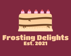 Frosting - Cherry Icing Cake logo design