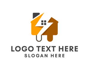 House Electrical Plug Logo