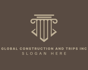 Architectural - Business Firm Pillar logo design