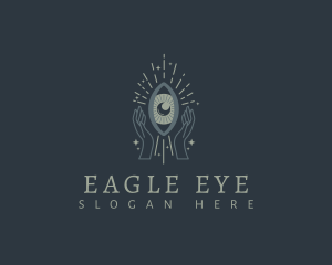 Astral Mystical Eye logo design