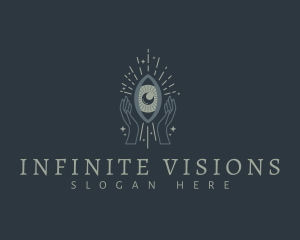 Visionary - Astral Mystical Eye logo design